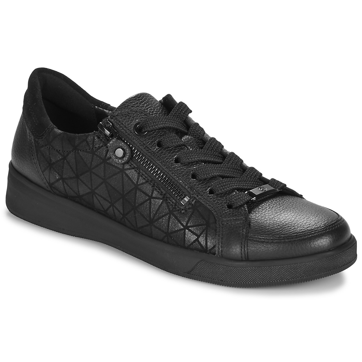 Sapatos Mulher Sapatilhas Ara ROM HIGH SOFT Preto