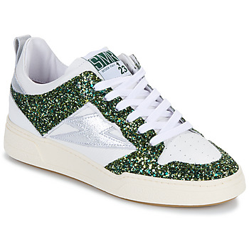 Sapatos Mulher Sapatilhas Semerdjian  Verde / Branco / Prata