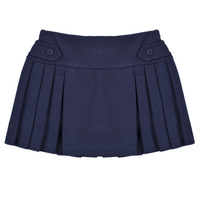 Textil Rapariga Saias Polo Ralph Lauren PLEAT SCOOTR-BOTTOMS-SKIRT Marinho