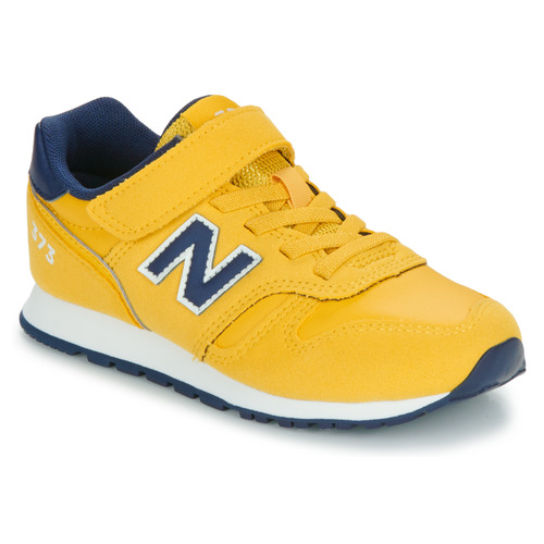 Sapatos Rapaz Sapatilhas New Balance 373 Amarelo / Marinho