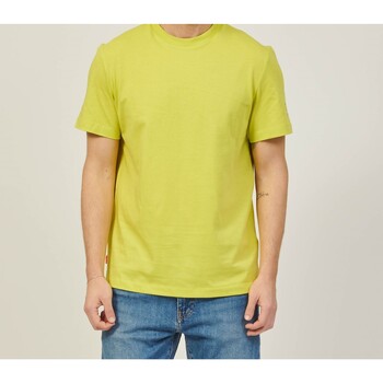 Textil Homem T-shirts e Pólos Suns  Amarelo