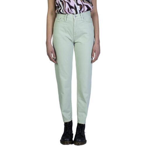 Textil Mulher Calças Jeans Calvin Klein Jeans MOM JEAN J20J218513 Verde