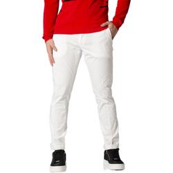 Textil Homem Calças Antony Morato BRYAN SKINNY FIT MMTR00580-FA800157 Branco