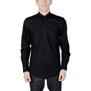 Textil Homem Camisas mangas comprida Antony Morato NAPOLI MMSL00628-FA400078 Preto