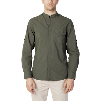 Textil Homem Camisas mangas comprida Antony Morato REGULAR FIT MMSL00702-FA420095 Verde