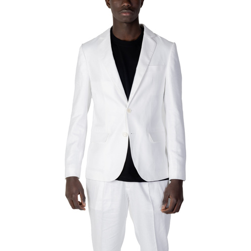 Textil Homem Casacos/Blazers Antony Morato ZELDA SLIM FIT IN TESSUTO MMJA00469-FA800126 Branco