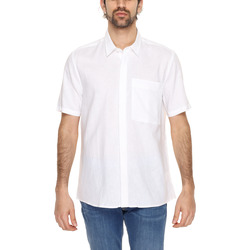 Textil Homem Camisas mangas curtas Antony Morato ADALIA MMSS00184-FA400094 Branco