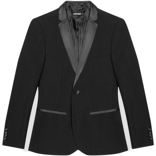 Textil Homem Casacos/Blazers Antony Morato MMJS00033-FA600255 Preto