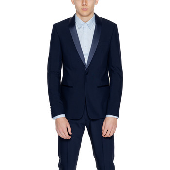 Textil Homem Casacos/Blazers Antony Morato MMJS00034-FA600255 Azul