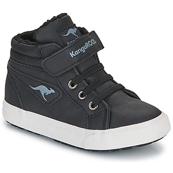 Sapatos Criança Sapatilhas de cano-alto Kangaroos Kavu III Preto / Cinza