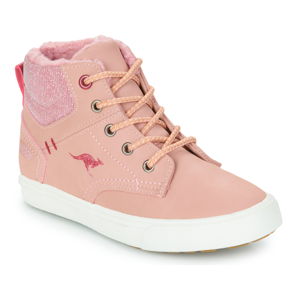 Sapatos Rapariga Sapatilhas de cano-alto Kangaroos Kavu X Rosa