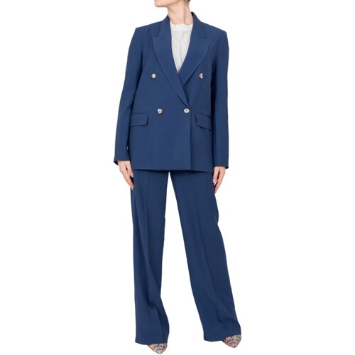 Textil Mulher Casacos/Blazers Vicolo TB0223 Azul