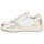 Sapatos Mulher Sapatilhas Crime London TIMELESS Branco / Ouro / Rosa