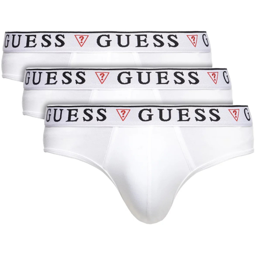 Roupa de interior Homem Boxer Guess U97G00 JR003 Branco