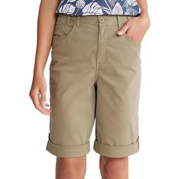 Textil Mulher Shorts / Bermudas TBS  Bege