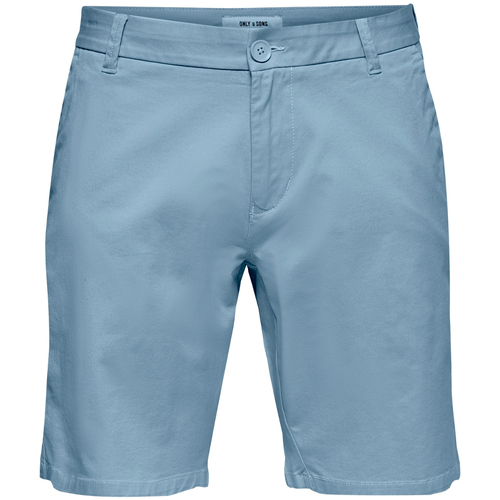 Textil Homem Shorts / Bermudas Only & Sons   Azul