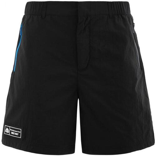 Textil Homem Shorts / Bermudas Kappa 351928w_authentic_tech_zest_nero Preto