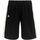 Textil Rapaz Shorts / Bermudas Kappa 351d17w_banda_treadsi_nero Preto