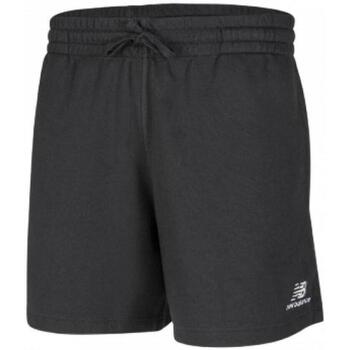 Textil Homem Shorts / Bermudas New Balance us21500_uniessentials_shorts_nero Preto