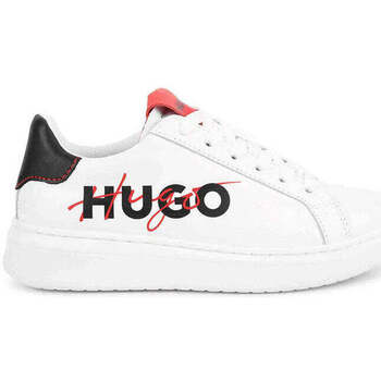 Sapatos Rapaz Sapatilhas Hugo Boss Kids G29008-10P-1-39 Branco