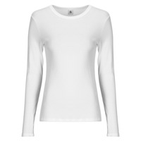 Textil Mulher T-shirt mangas compridas Petit Bateau ML COL ROND Branco