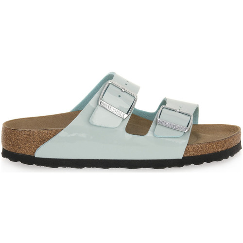 Sapatos Mulher Chinelos Birkenstock ARIZONA SURF GREEN CALZ S Verde