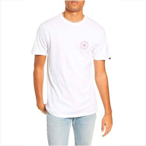 Textil Homem Camisas mangas comprida Vans  Branco