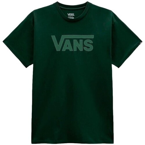 Textil Homem Camisas mangas comprida Vans  Verde