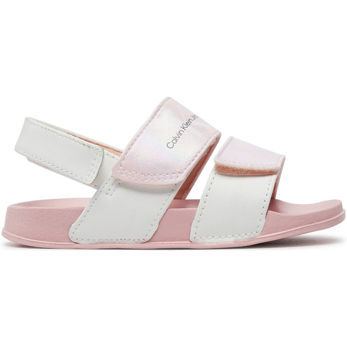 Sapatos Criança Sandálias Calvin Klein Jeans  Rosa