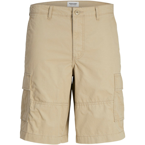 Textil Rapaz Shorts / Bermudas Jack & Jones 12254171 JPSTINTERNATIONAL JJCAMPAIGN SHORT JNR MOONBEAM Bege