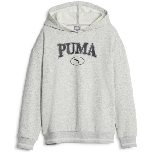 Textil Rapariga Sweats Puma  Cinza