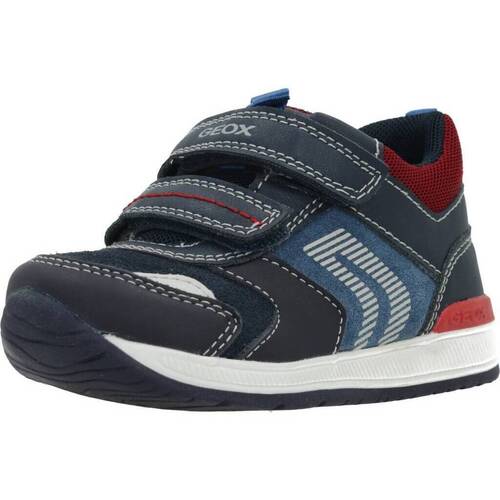 Sapatos Rapaz Sapatilhas Geox B RISHON BOY Azul