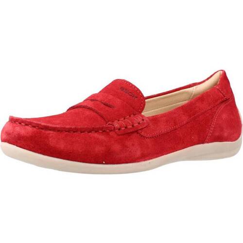 Sapatos Mulher Mocassins Geox D YUKI B Vermelho