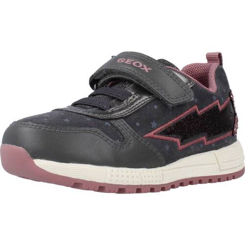 Sapatos Rapariga Sapatilhas Geox B ALBEN GIRL A Cinza