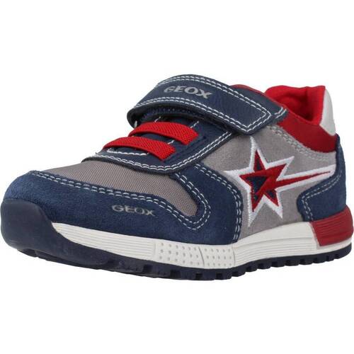 Sapatos Rapaz Sapatilhas Geox B ALBEN BOY A Azul