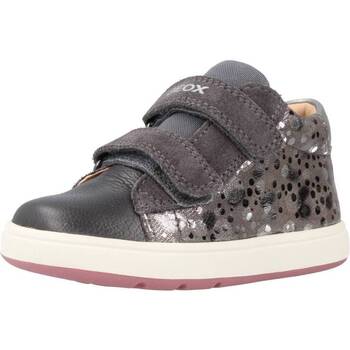 Sapatos Rapariga Sapatos & Richelieu Geox B BIGLIA GIRL C Cinza