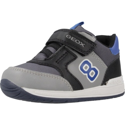 Sapatos Rapaz Sapatos & Richelieu Geox B RISHON BOY Cinza