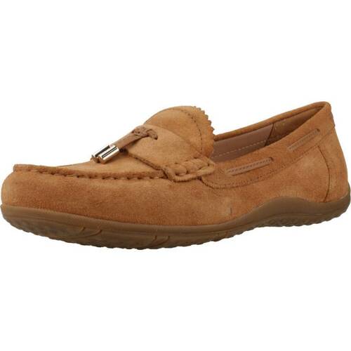 Sapatos Mulher Mocassins Geox D VEGA MOC A Castanho