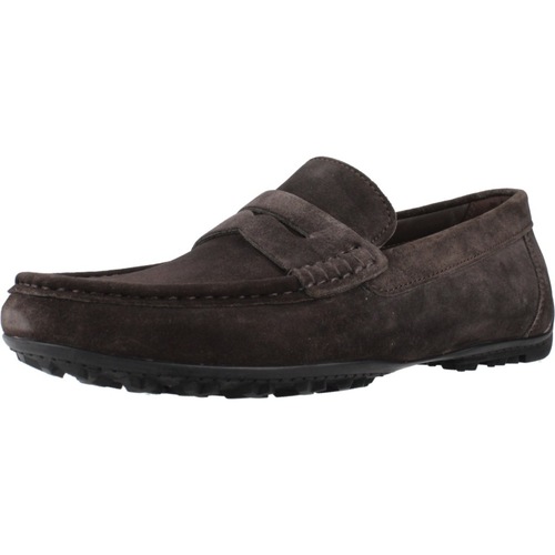 Sapatos Homem Mocassins Geox U KOSMOPOLIS Castanho