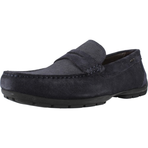 Sapatos Homem Mocassins Geox U MONER Azul