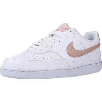 Sapatos Mulher Sapatilhas Nike COURT VISION LOW BE Bege