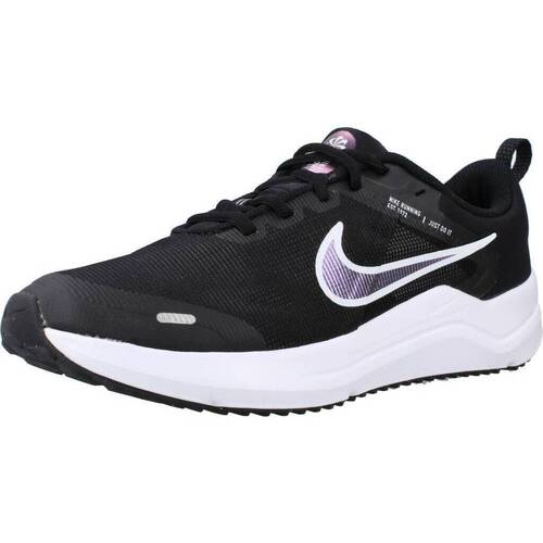 Sapatos Rapaz Sapatilhas Nike DOWNSHIFTER 12 BIG KIDS Preto