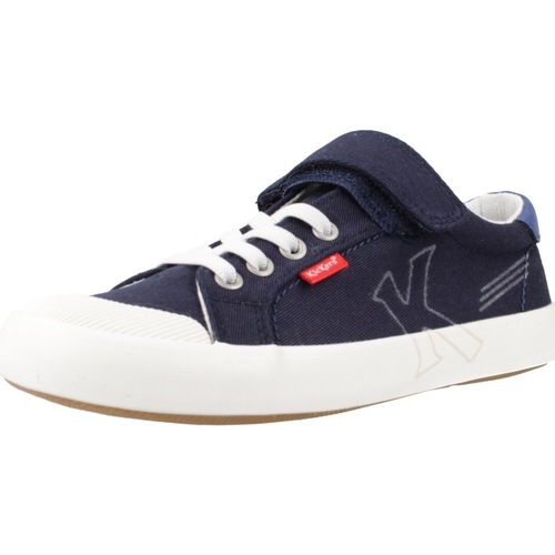 Sapatos Rapaz Sapatilhas Kickers KICKGOLDI Azul