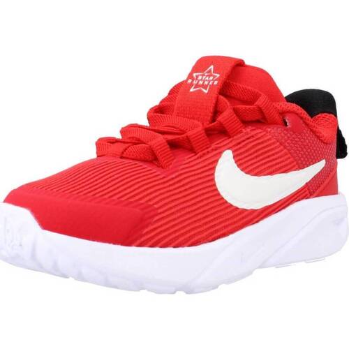 Sapatos Rapaz Sapatilhas Nike STAR RUNNER 4 Vermelho