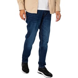 Textil Homem Calças de ganga bootcut BOSS Calças de ganga cónicas 634 Azul