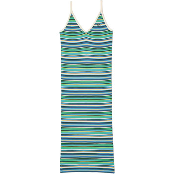 Textil Mulher Vestidos Lacoste  Multicolor