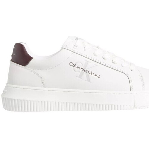 Sapatos Homem Sapatilhas Calvin Klein Jeans YM0YM00681 02W Branco