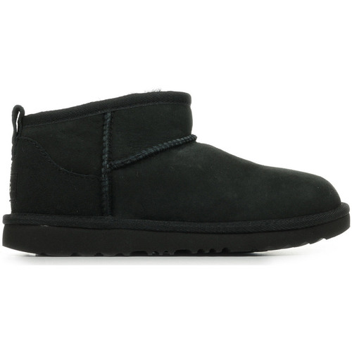 Sapatos Rapariga Botas baixas UGG Classic Ultra Mini Kids Preto