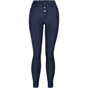 Textil Mulher Calças de ganga slim Guess  Azul