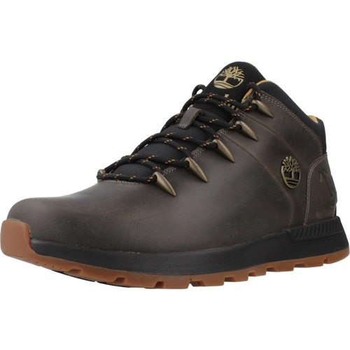 Sapatos Homem Sapatilhas Timberland SPRINT TREKKER MID LACE SNEAKER Castanho